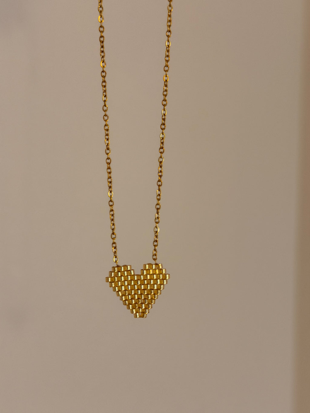 Gold heart